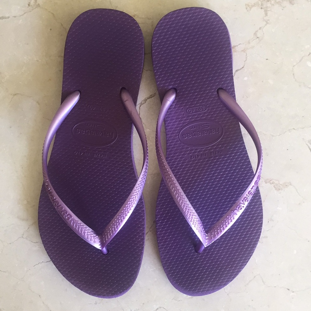 Purple Slim Havaianas